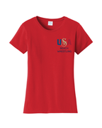 USA Beach Wrestling T-shirt Red