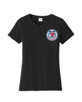 USA Women's Beach Wrestling T-shirt Black