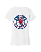 USA Beach Wrestling T-shirt White