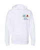 USA Men's Beach Wrestling Hoodie White