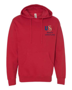 USA Men's Beach Wrestling Hoodie Red