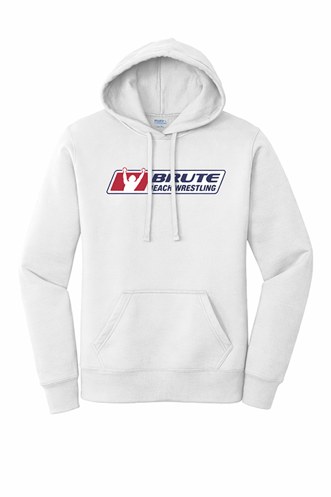 LPC78H - Port & Co™ Women's Core Fleece Pullover Hooded Sweatshirt White