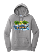 Women's Wrestling Beach Hoodie Brute Logo Gray