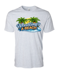 Men's Wrestling Beach T-shirts Gray