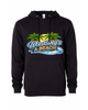 Men's wrestling Beach Hoodie Brute Logo Neck Black