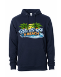 Men's wrestling Beach Hoodie Brute Logo Neck Navy