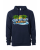 Men's wrestling Beach Hoodie Brute Logo Neck Navy
