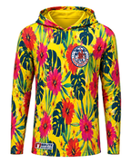 Yellow Tropical Floral Rashguard