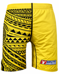  Tribal Turtle Shorts by Brute Beach Wrestling 