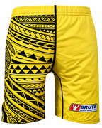  Tribal Turtle Shorts by Brute Beach Wrestling 