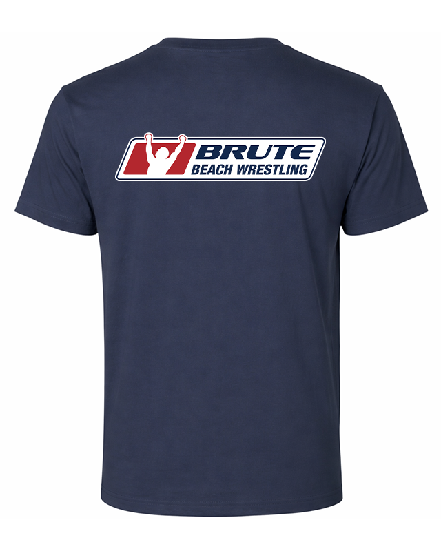 Men's Wrestling Beach T-shirts Navy