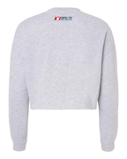 Wrestling Beach Brute Crop Crew Small Logo Gray