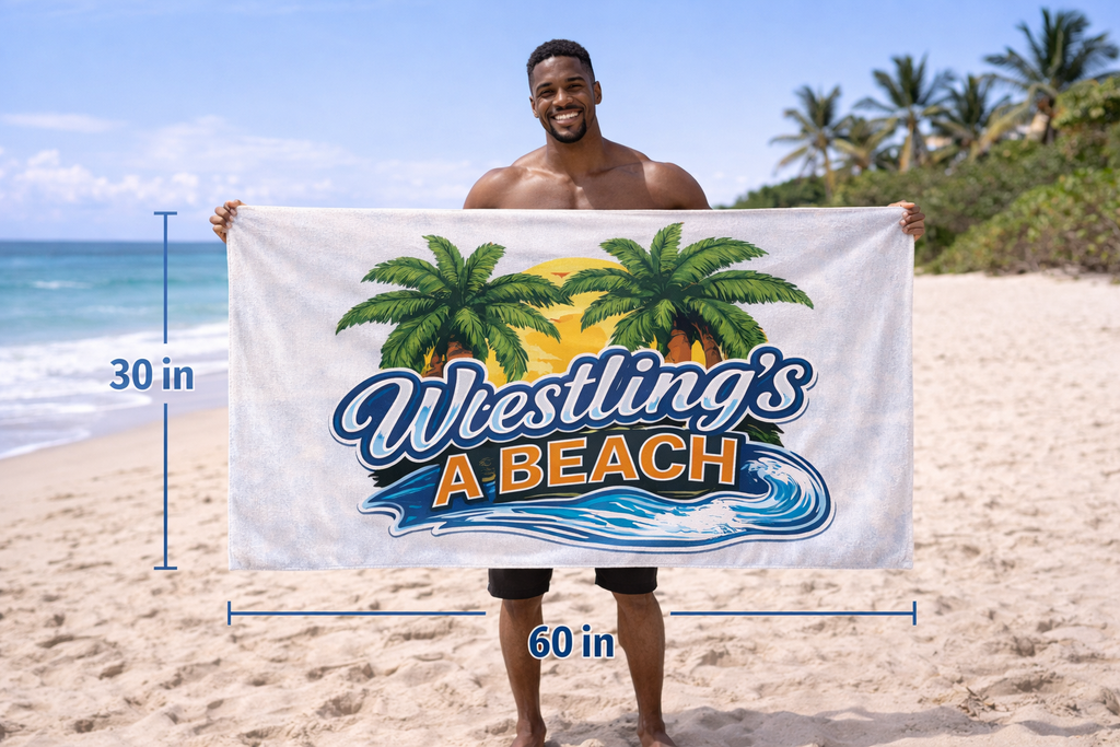 Beach Wrestling Towel